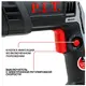 Перфоратор P.I.T. РВН28-C5, 1050 Вт, 3 реж., 3.2 Дж, SDS+, пласт.кейс, 3 бура, пика, зубило, бур 28 мм, изображение 5