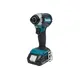 Акк. винтоверт ударный MAKITA DTD153SY, LXT 18В BL, XPT , 1/4"", 170 Нм, 1x1,5 Ач, з/у, кейс