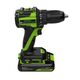 Акк. шуруповерт GREENWORKS DD345, 24В, 2х2 Ач, 27/45 Нм, 0-450/1850 об/мин, БЗП 13 мм, бесщёточный, ЗУ, коробка (3708307CUC), изображение 4