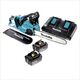 Акк. пила цепная MAKITA DUC353CT2, LXT BL 2х18В, 14"/35 см, 3/8", 1,1мм, 20м/с, XPT, 2xBL1850B, DC18SH, изображение 13