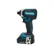 Акк. винтоверт ударный MAKITA DTD153SY, LXT 18В BL, XPT , 1/4"", 170 Нм, 1x1,5 Ач, з/у, кейс, изображение 2