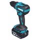 Акк. шуруповерт MAKITA DDF490SFJ, LXT, 18В BL, XPT, 13 мм, 50/27 Нм, 2х3,0 Ач, ЗУ, Makpac2, изображение 4