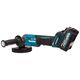 Акк. угловая шлиф. машина MAKITA GA013GU201, ADT, XGT BL 40В, 125 мм, 8500 об/м, 2x4.0Ач BL4040F, DC40RA, Makpac4, изображение 2