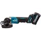 Акк. угловая шлиф. машина MAKITA GA013GU201, ADT, XGT BL 40В, 125 мм, 8500 об/м, 2x4.0Ач BL4040F, DC40RA, Makpac4, изображение 3