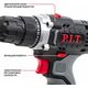 Акк. шуруповерт P.I.T. PBM12K-10A/2 X-DRIVER, 12 В, 22 Нм, 10 мм, 2 ск, 0-350/1350, 2х2,0 Ач, ЗУ,  кейс, изображение 5