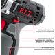 Акк. шуруповерт P.I.T. PBM12K-10A/2 X-DRIVER, 12 В, 22 Нм, 10 мм, 2 ск, 0-350/1350, 2х2,0 Ач, ЗУ,  кейс, изображение 6