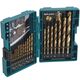 Набор сверл по металлу MAKITA HSS-TiN Economy, 19 шт. (D-67527)