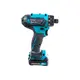 Акк. дрель-шуруповёрт MAKITA DF033DWAE, CXT 12В max, 1/4", 30/14 Нм, 2х2.0 Ач, з/у, изображение 3