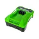 Зарядное устройство GREENWORKS G24C4, 24В, 4А, быстрое (2946407gw), изображение 2