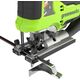Акк. лобзик GREENWORKS GD24JS120, б/щет, 120 мм, 0-3500 об/мин, 4-ст. маятник, LED, 1х2 Ач, ЗУ, кор. (3601407CUA), изображение 5