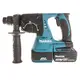 Акк. перфоратор MAKITA DHR242RFE, SDS+, 18 В, 2.4 Дж, 3.3 кг, Li-ion 2х3 Ач, 3 реж, кейс, изображение 2