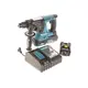 Акк. перфоратор MAKITA DHR242RFE, SDS+, 18 В, 2.4 Дж, 3.3 кг, Li-ion 2х3 Ач, 3 реж, кейс, изображение 8