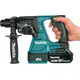 Акк. перфоратор MAKITA DHR242RFE, SDS+, 18 В, 2.4 Дж, 3.3 кг, Li-ion 2х3 Ач, 3 реж, кейс, изображение 10