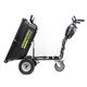 Акк. тележка GREENWORKS 82GC, 82V, 106 л, 100 кг, 4.2 км/ч, самоходная, без АКБ и ЗУ, изображение 6
