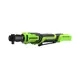 Акк. гайковёрт-трещотка GREENWORKS GD24RW, 24В, 1/2", 80Нм, 70мм, 0-250об/мин, бесщеточная, LED-подсветка, сумка (3804007) без АКБ и ЗУ, изображение 2