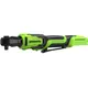 Акк. гайковёрт-трещотка GREENWORKS GD24RW, 24В, 1x2Ач, 1/2", 80Нм, 70мм, 0-250об/мин, бесщеточная, LED-подсветка, сумка (3804007CUA), изображение 5