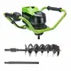 Акк. землебур GREENWORKS GC-AUGER 82V, без АКБ и ЗУ, изображение 4