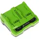 Зарядное устройство GREENWORKS G24C, 24В, 2А, на 2 аккумулятора (2931907qw), изображение 3