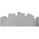 Нож для мотокосы TUSCAR BB0115, Professional, 200x25,4/20x1,6x22T, Forest - для кустореза, изображение 2