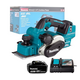 Аккумуляторный рубанок MAKITA DKP181RT, LXT BL 18В, ADT, AWS, макс. глуб. 3 мм, ширина 82 мм, 1*5,0 Ач, быстрое ЗУ