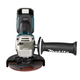 Аккумуляторная угловая шлифовальная машина MAKITA DGA504RT, LXT 18В BL ADT, AFT, XPT, 125мм, 8500 об/мин, пл. пуск, защ. от непр. включ. (1x5.0Ач, з/у), изображение 3