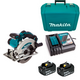Аккумуляторная пила дисковая MAKITA DSS610RFE, LXT 18В, 2х3.0 Ач, ЗУ