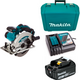 Акк. пила дисковая MAKITA DSS610RF, LXT 18В, 165 мм, 20 мм, рез 57 мм, 3.0 Ач, з/у