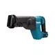Акк. пила сабельная MAKITA JR001GZ, XGT BL 40В, ход 32 mm, рез 255 мм, без АКБ и ЗУ, изображение 3