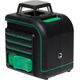 Нивелир лазерный ADA Cube 360 GREEN BASIC Edition, самовыравнивающийся, 40/70 м, точн. ±0.3 мм/1м, изображение 3