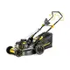 Газонокосилка бенз. CHAMPION LM5130VSE, 3.0 кВт, прив. верт, эл старт, 510 мм, 60 л, 25-75 мм, 1 рычаг/7, 31.5 кг, 4в1