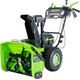 Акк. снегоуборочник GREENWORKS GD82ST56, 61 см, самоходный, бесщеточный, АКБ 82В, 3х8 Ач, быстрое ЗУ 8а (2602807UF3)