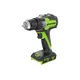 Акк. шуруповерт GREENWORKS DD560, 24В, б/щет, 0-500/0-2000 об/мин, 30/60 Нм, 1.5-13 мм, Antikickback, LED, без АКБ и ЗУ (3708407)