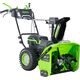 Акк. снегоуборочник GREENWORKS GD82ST56, 61 см, самоходный, бесщеточный, АКБ 82В, 3х8 Ач, быстрое ЗУ 8а (2602807UF3), изображение 2