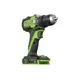 Акк. шуруповерт GREENWORKS DD560, 24В, б/щет, 0-500/0-2000 об/мин, 30/60 Нм, 1.5-13 мм, Antikickback, LED, без АКБ и ЗУ (3708407), изображение 8